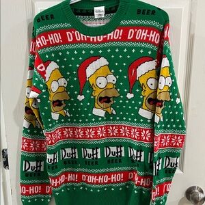 (25) Simpsons Holiday sweater